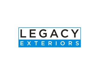 Legacy Exteriors logo design by RatuCempaka