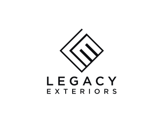 Legacy Exteriors logo design by RatuCempaka