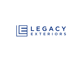 Legacy Exteriors logo design by RatuCempaka