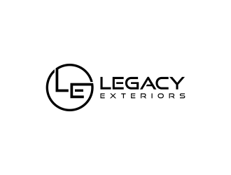 Legacy Exteriors logo design by RIANW