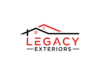 Legacy Exteriors logo design by checx