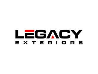 Legacy Exteriors logo design by haidar