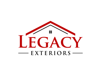 Legacy Exteriors logo design by haidar