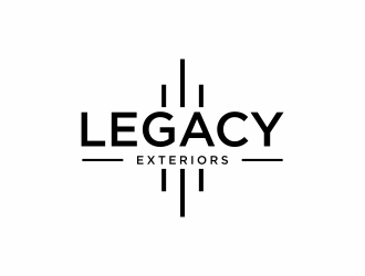 Legacy Exteriors logo design by menanagan