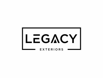 Legacy Exteriors logo design by menanagan