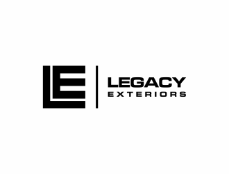 Legacy Exteriors logo design by menanagan