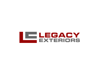 Legacy Exteriors logo design by logitec