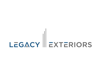 Legacy Exteriors logo design by puthreeone