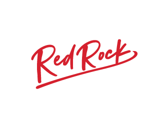 Red Rock logo design by SOLARFLARE