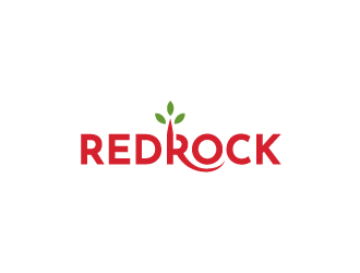 Red Rock logo design by SOLARFLARE