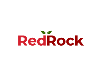 Red Rock logo design by SOLARFLARE