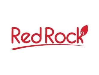 Red Rock logo design by Einstine