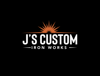 J’s Custom Iron Works logo design by pakderisher