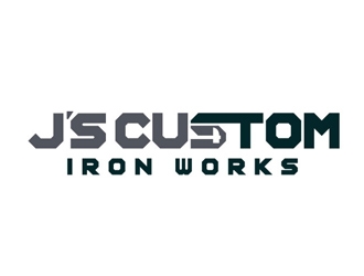 J’s Custom Iron Works logo design by gogo