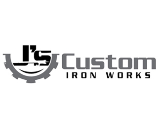 J’s Custom Iron Works logo design by gogo