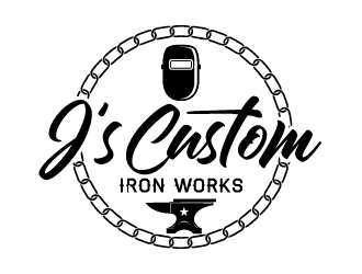 J’s Custom Iron Works logo design by Ultimatum