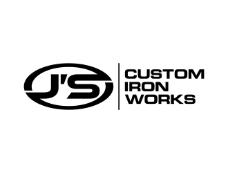 J’s Custom Iron Works logo design by zonpipo1