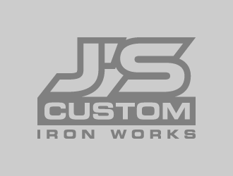 J’s Custom Iron Works logo design by denfransko