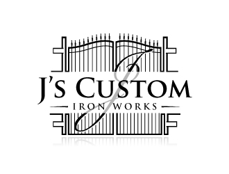 J’s Custom Iron Works logo design by aRBy