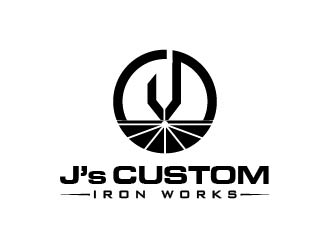 J’s Custom Iron Works logo design by usef44