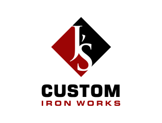 J’s Custom Iron Works logo design by Girly