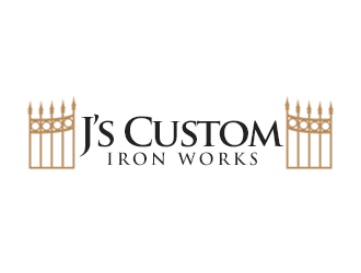 J’s Custom Iron Works logo design by kunejo