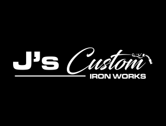 J’s Custom Iron Works logo design by qqdesigns