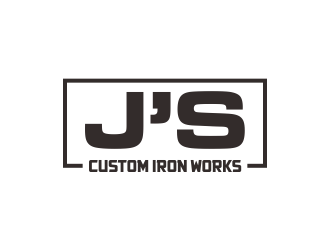 J’s Custom Iron Works logo design by qqdesigns