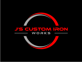 J’s Custom Iron Works logo design by asyqh