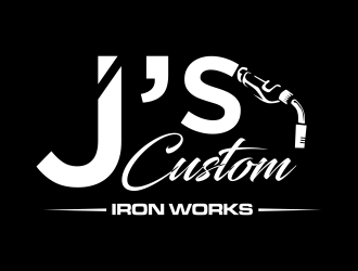 J’s Custom Iron Works logo design by qqdesigns