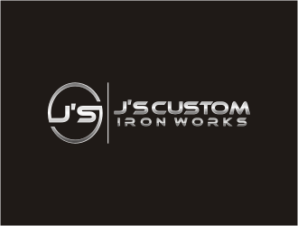 J’s Custom Iron Works logo design by bunda_shaquilla