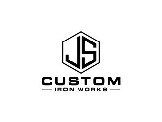 J’s Custom Iron Works logo design by bismillah