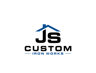 J’s Custom Iron Works logo design by bismillah