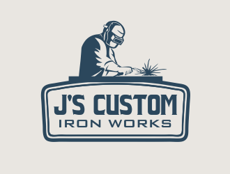 J’s Custom Iron Works logo design by YONK