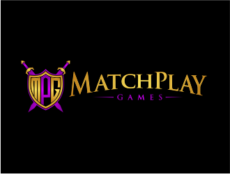 MatchPlay Games logo design by evdesign