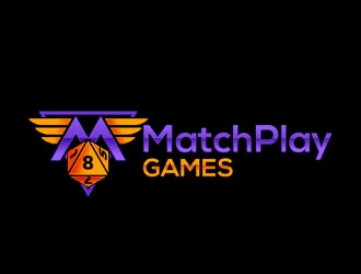 MatchPlay Games logo design by DreamLogoDesign