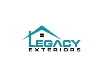 Legacy Exteriors logo design by sodimejo