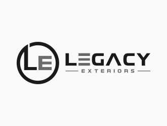 Legacy Exteriors logo design by falah 7097