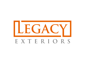 Legacy Exteriors logo design by deddy