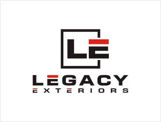 Legacy Exteriors logo design by bunda_shaquilla