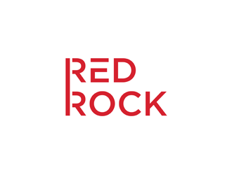 Red Rock logo design by alby