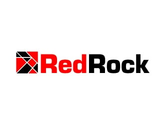 Red Rock logo design by AamirKhan