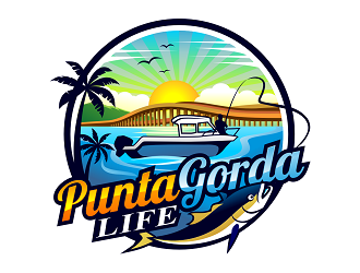 Punta Gorda Life logo design by haze