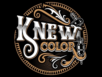 Knew Color logo design by uttam