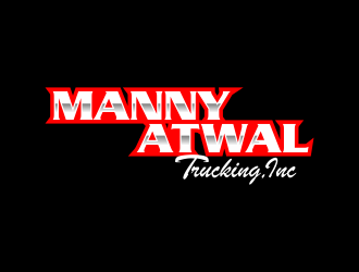 Manny Atwal Trucking, Inc logo design by scolessi