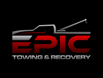 EPIC Towing & Recovery logo design by p0peye