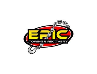 EPIC Towing & Recovery logo design by mukleyRx