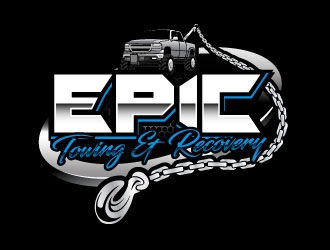 EPIC Towing & Recovery logo design by daywalker