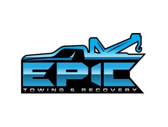 EPIC Towing & Recovery logo design by er9e