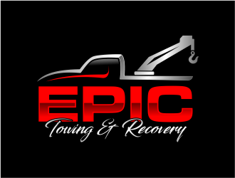 EPIC Towing & Recovery logo design by evdesign